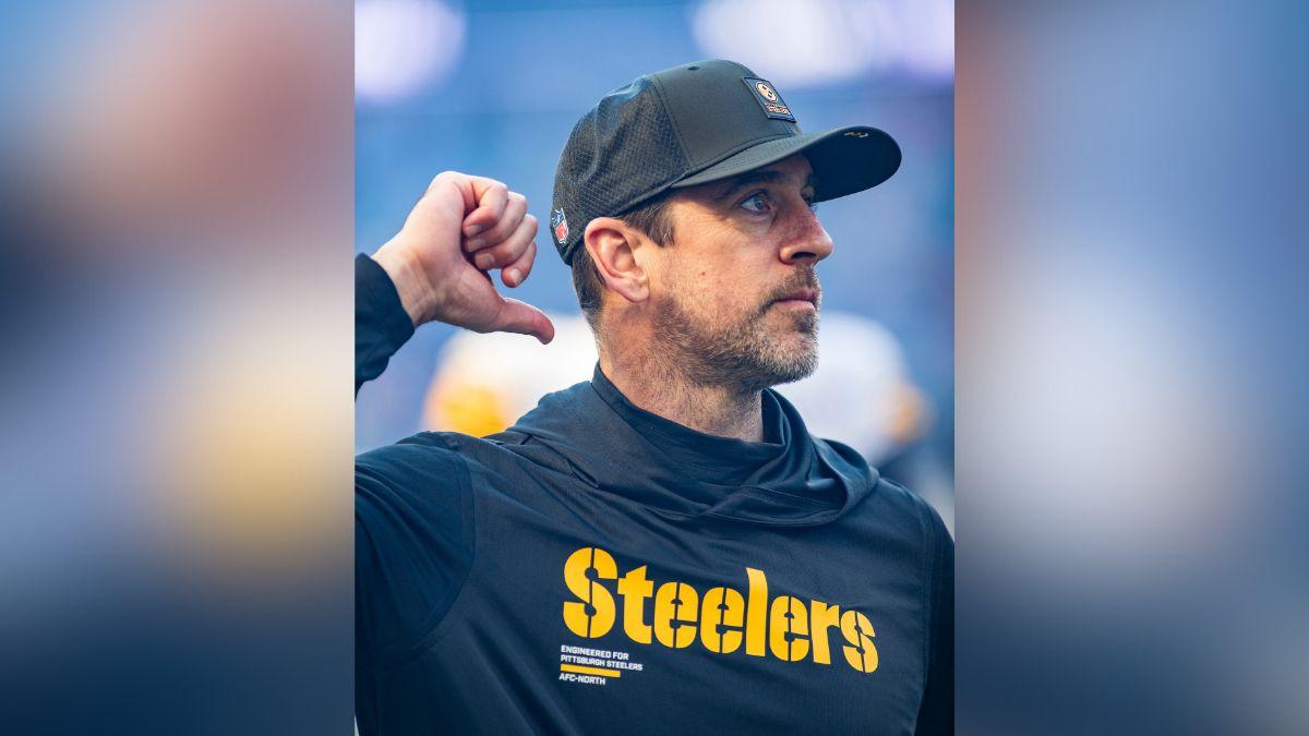 Image of Aaron Rodgers is married to a woman named Brittani.