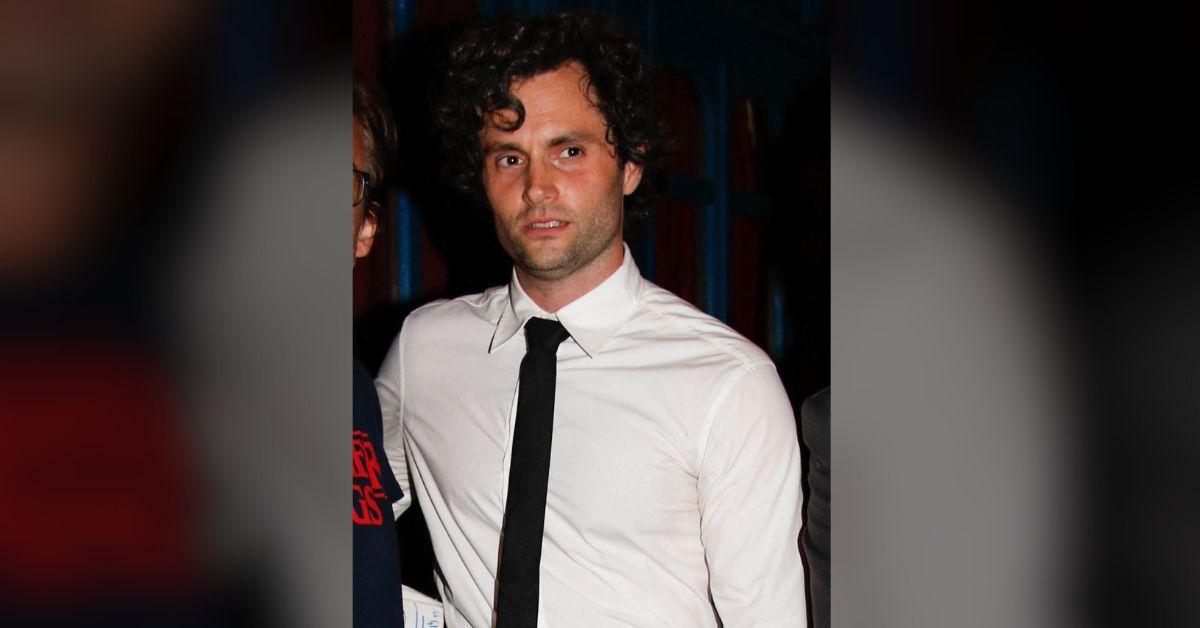 did penn badgley just shade meghann fahy watch the actors strange video