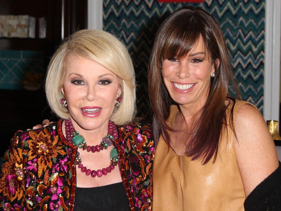 Melissa rivers scattered joan rivers ashes getty