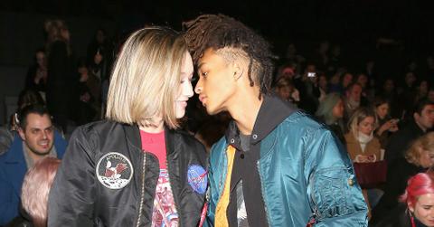 Jaden smith kisses girlfriend sarah snyder