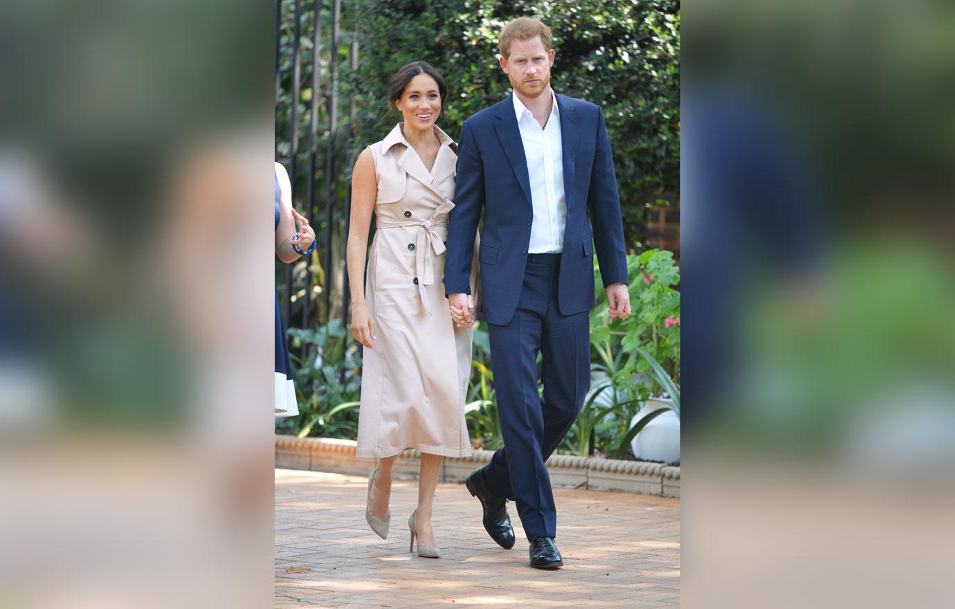 Meghan Markle And Prince Harry Walking