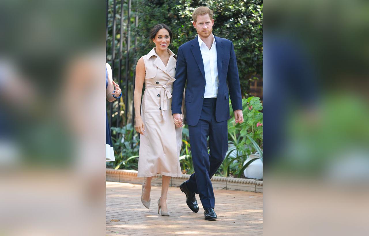 Meghan Markle & Prince Harry Traveled To London Without Baby Archie