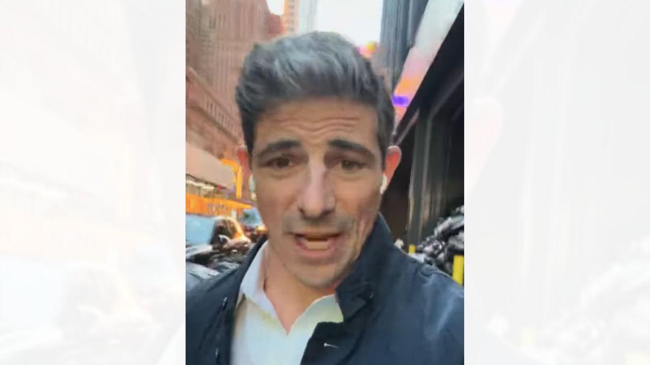 Image of Samira Said and Matt Gutman once disagreed while filming. 