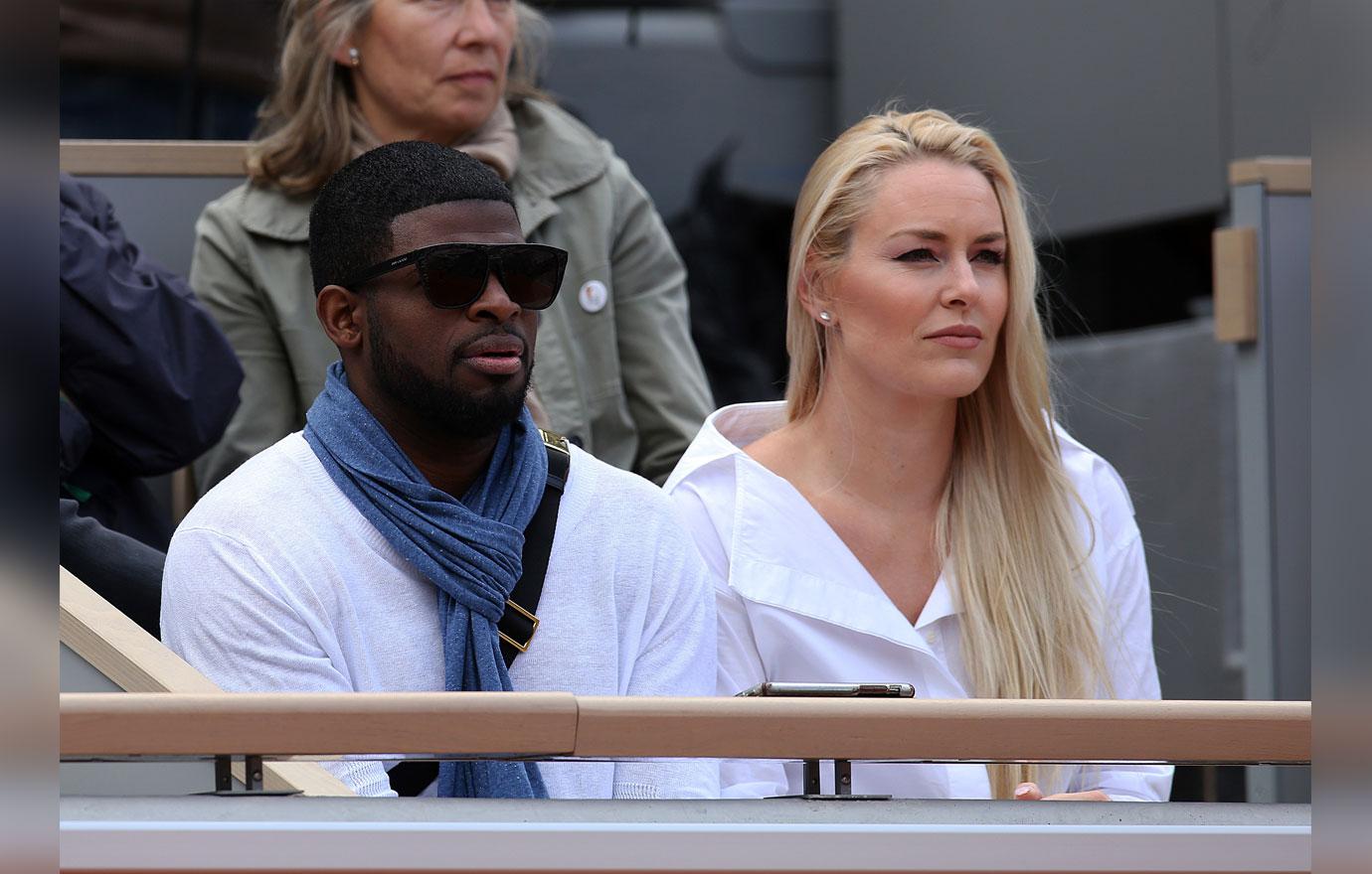 Lindsey Vonn & Boyfriend P.K. Subban Spotted At The 2019 French Open