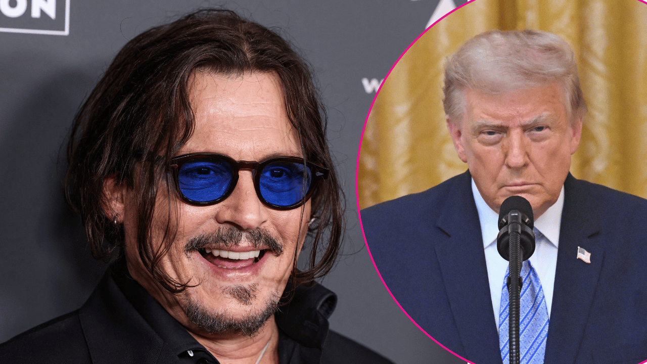 johnny depp, donald trump