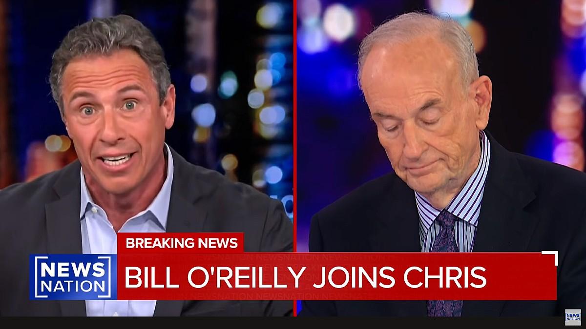 image of Bill O'Reilly told Chris Cuomo to 'keep quiet.' 