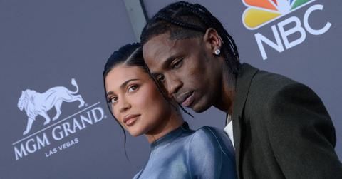 photo of Kylie Jenner and Travis Scott.