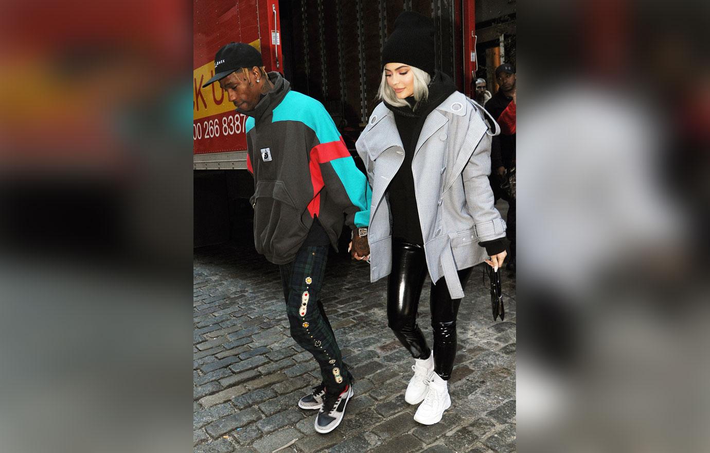 Kylie walking with travis