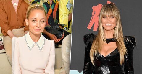 Nicole Richie & Heidi Klum
