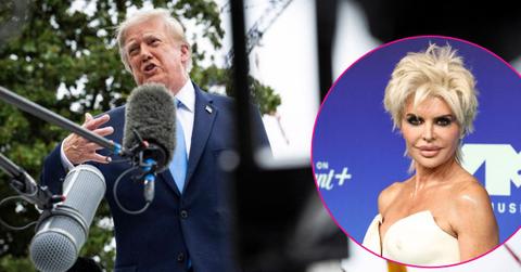 Image of Donald Trump and Lisa Rinna