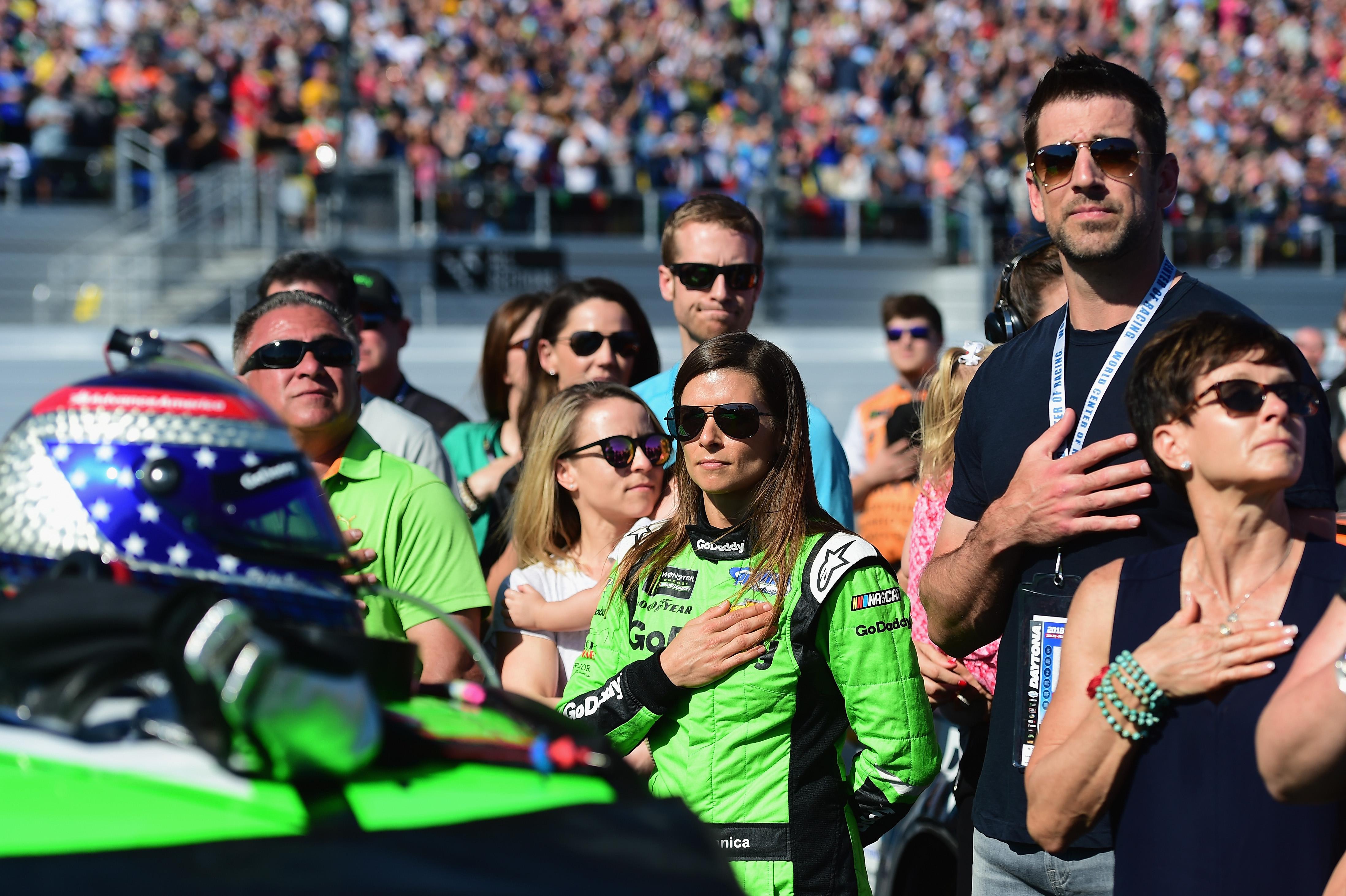 Aron rodgers danica patrick relationship