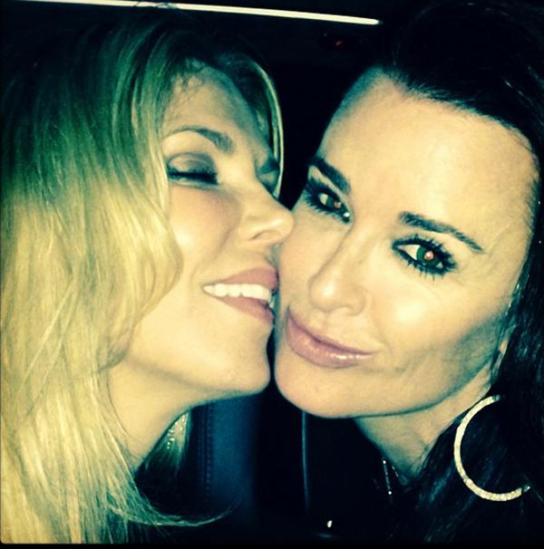 Kyle richards brandi glanville instagram picture