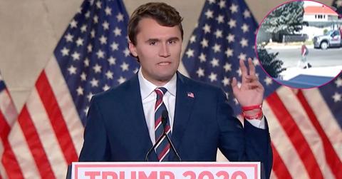 Composite photo of Charlie Kirk and Tyler Robinson