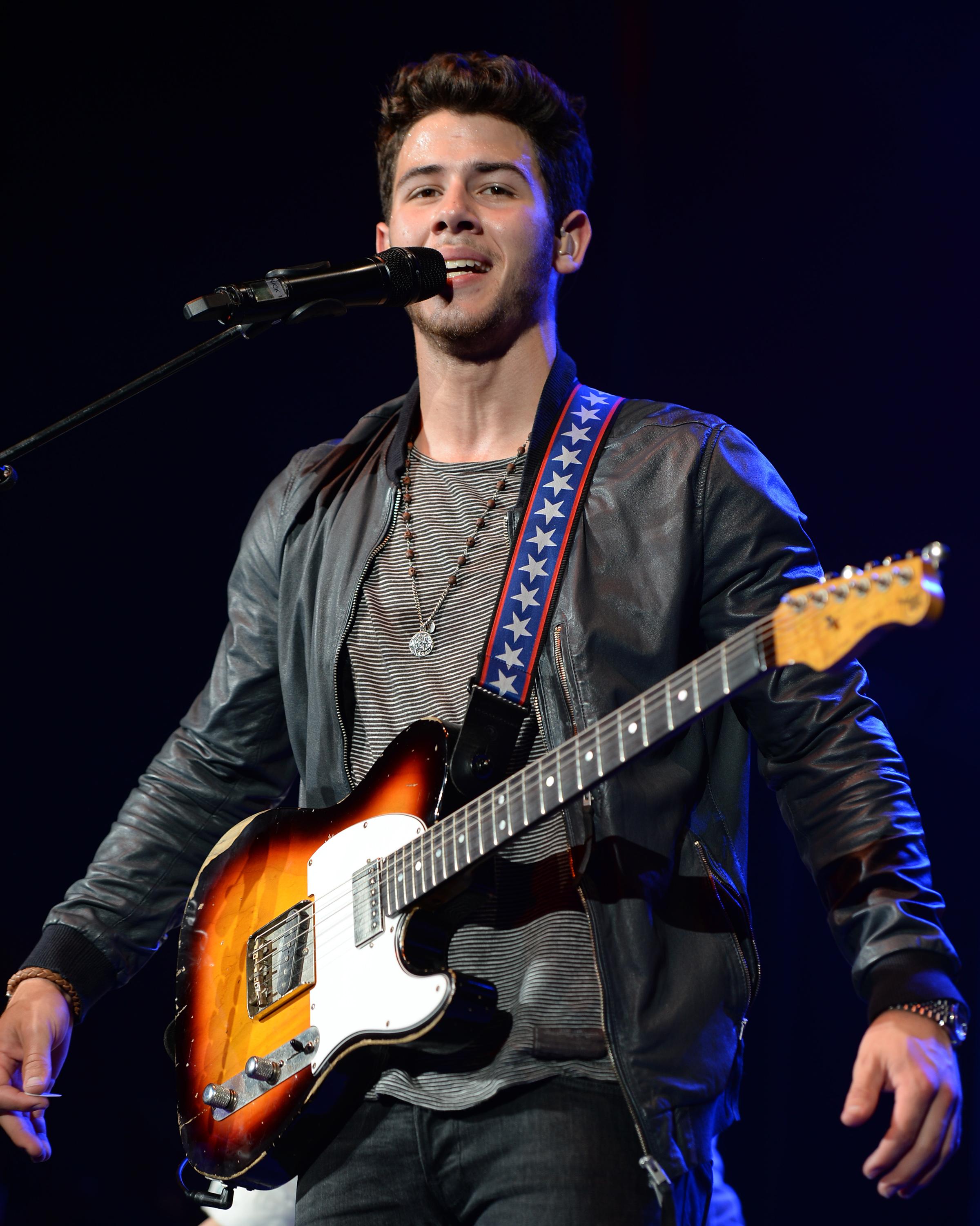 Jonas Brothers perform at Cruzan Amphitheatre on August 2, 2013