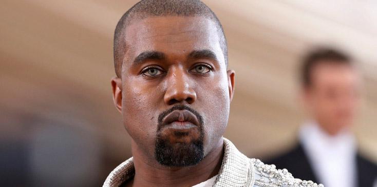 Entertainer Kanye West arrives at the Met Gala in New York