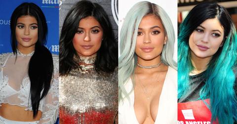 Kylie jenner hair evolution