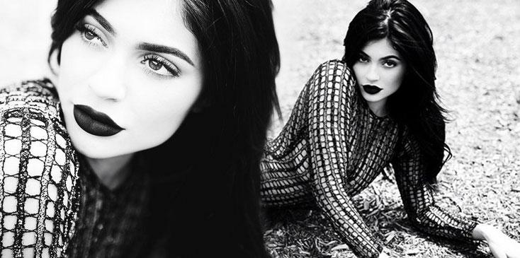 kylie jenner cosmetic line photoshoot