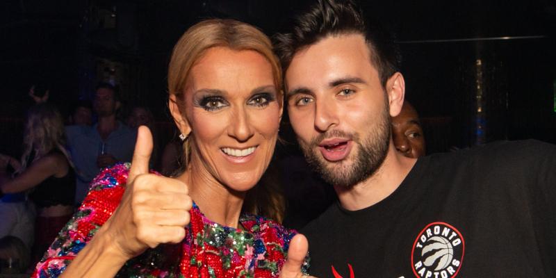 Celine Dion and Tiesto At OMNIA Nightclub