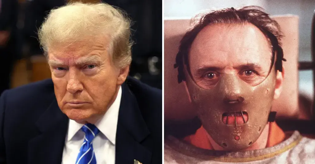 donald trump defended fox news fictional serial killer hannibal lector