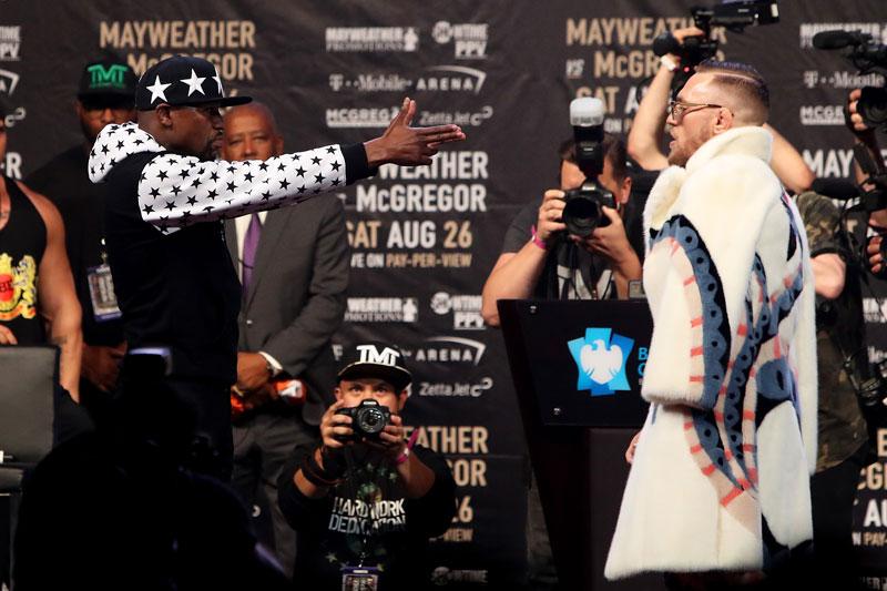 Floyd Mayweather Jr. v Conor McGregor World Press Tour &#8211; New York