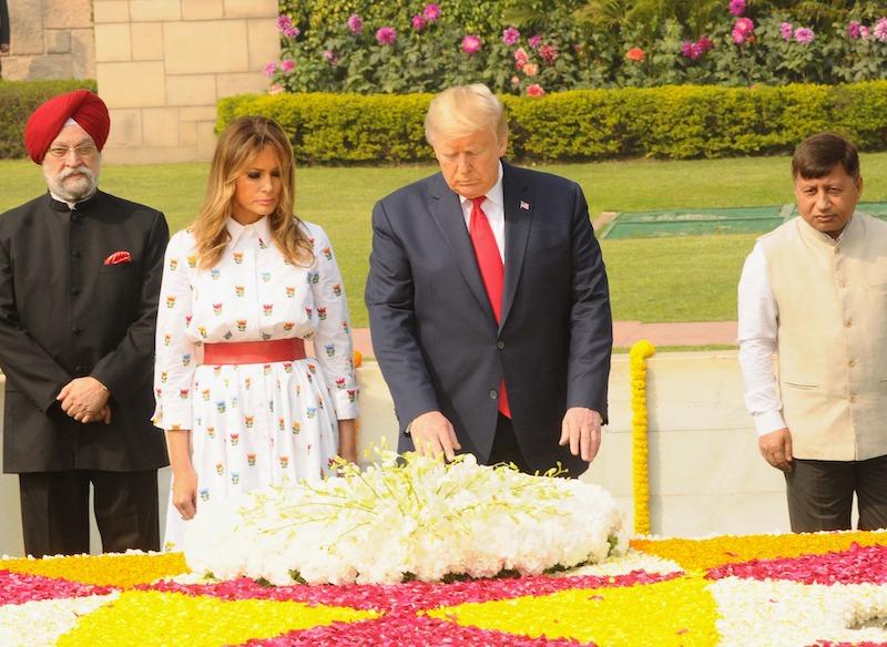 melania trump watching trial