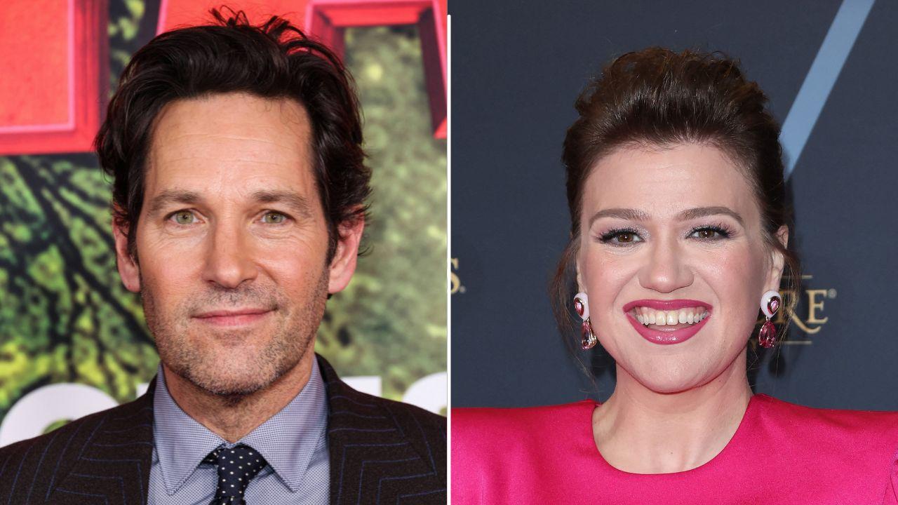 Split of Paul Rudd; Kelly Clarkson.