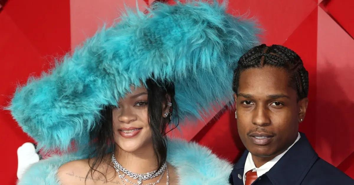 rihanna pregnant baby asap rocky met gala