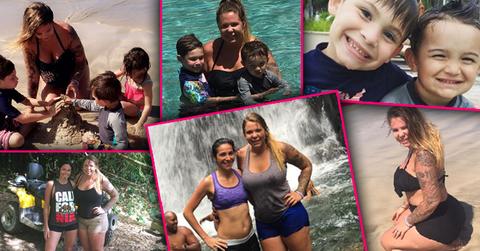kailyn lowry instagram family vacation divorce