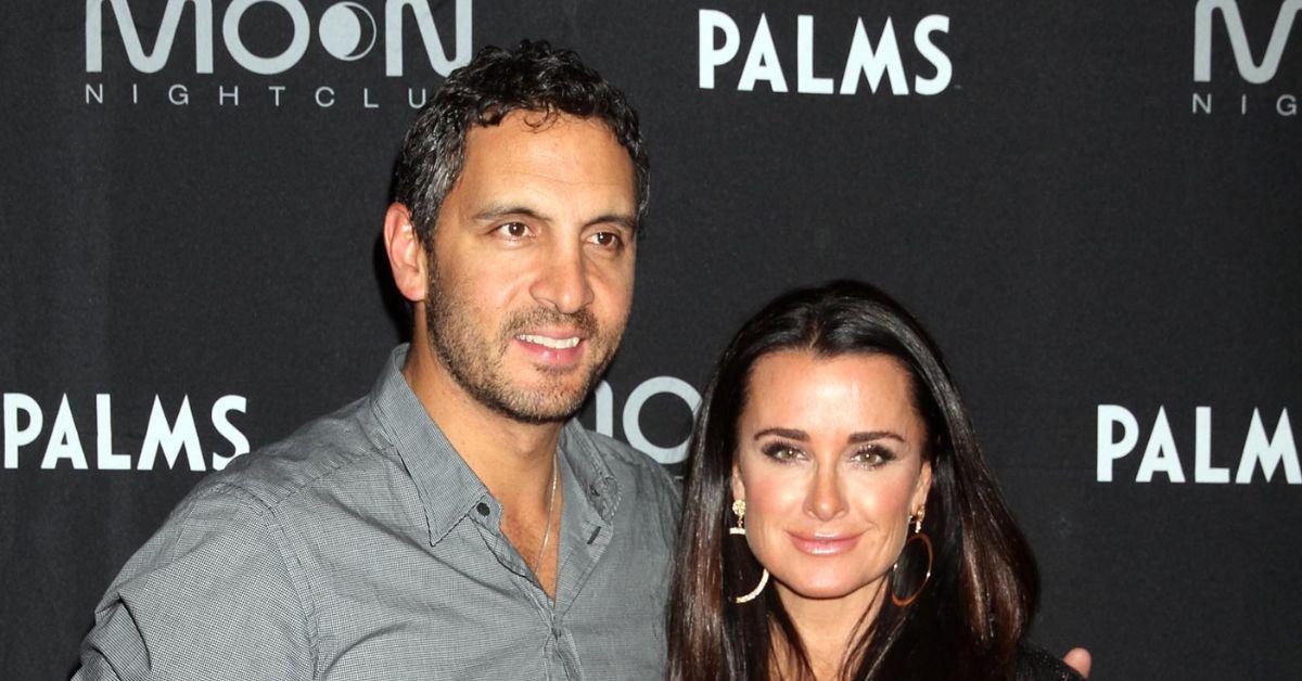 Picture of Kyle Richards and Mauricio Umansky.