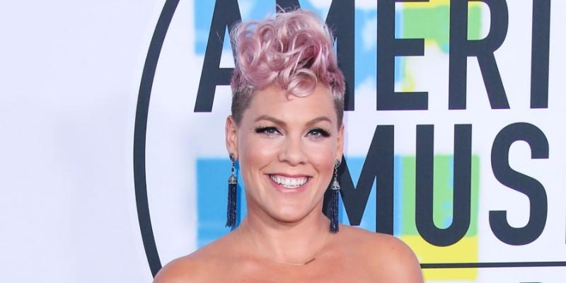 Pink Wears Pink Hair At the American Music Awards