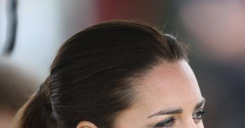Kate middleton ponytail