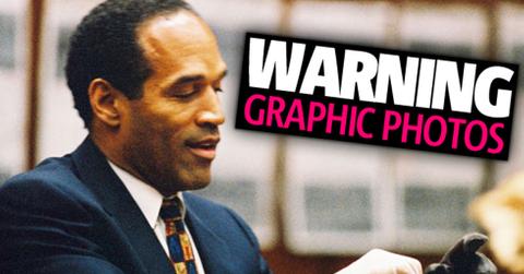 OJ Simpson Nicole Brown Ron Goldman Murder Scene Blood