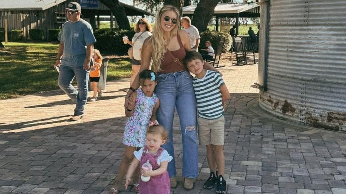 image of Ryan Lochte and Kayla Reid are co-parenting their three kids.