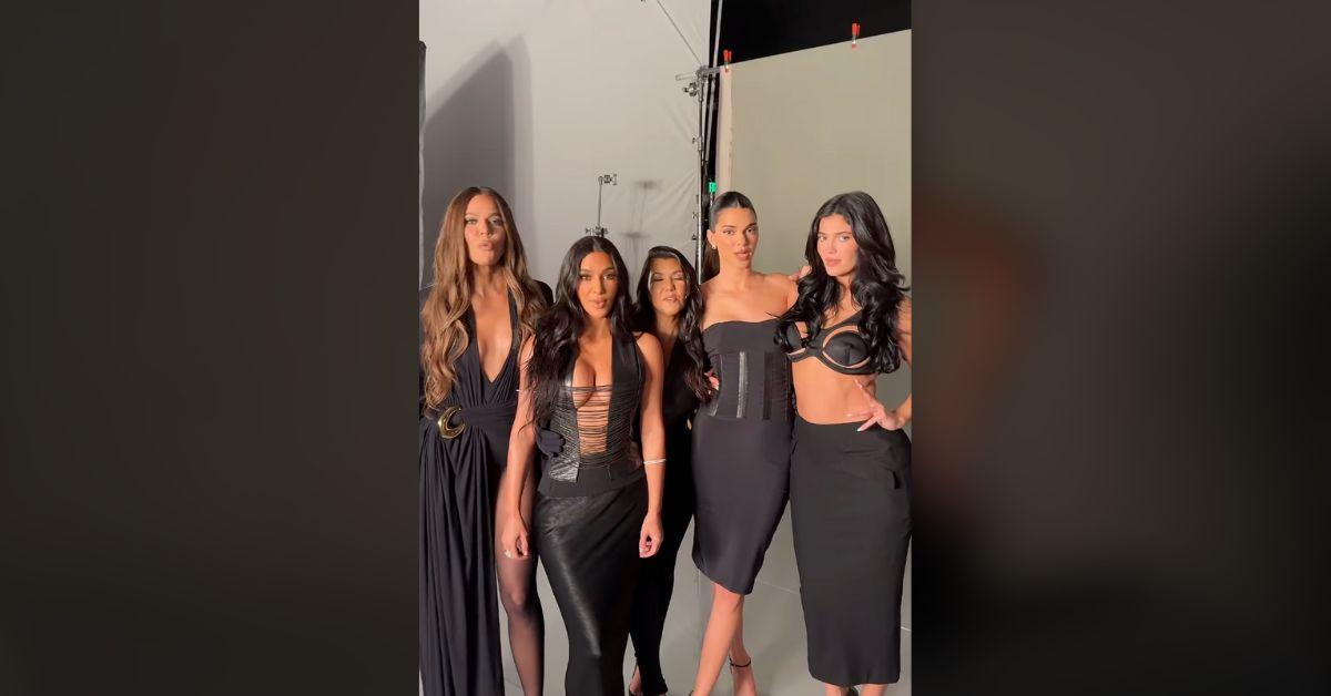 Image of Kourtney Kardashian insisted she's not pregnant.