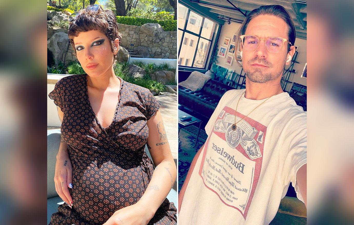 halsey welcomes baby one ender ridley boyfriend alex aydin ok