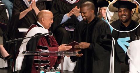 Kanye west graduation doctorate 08