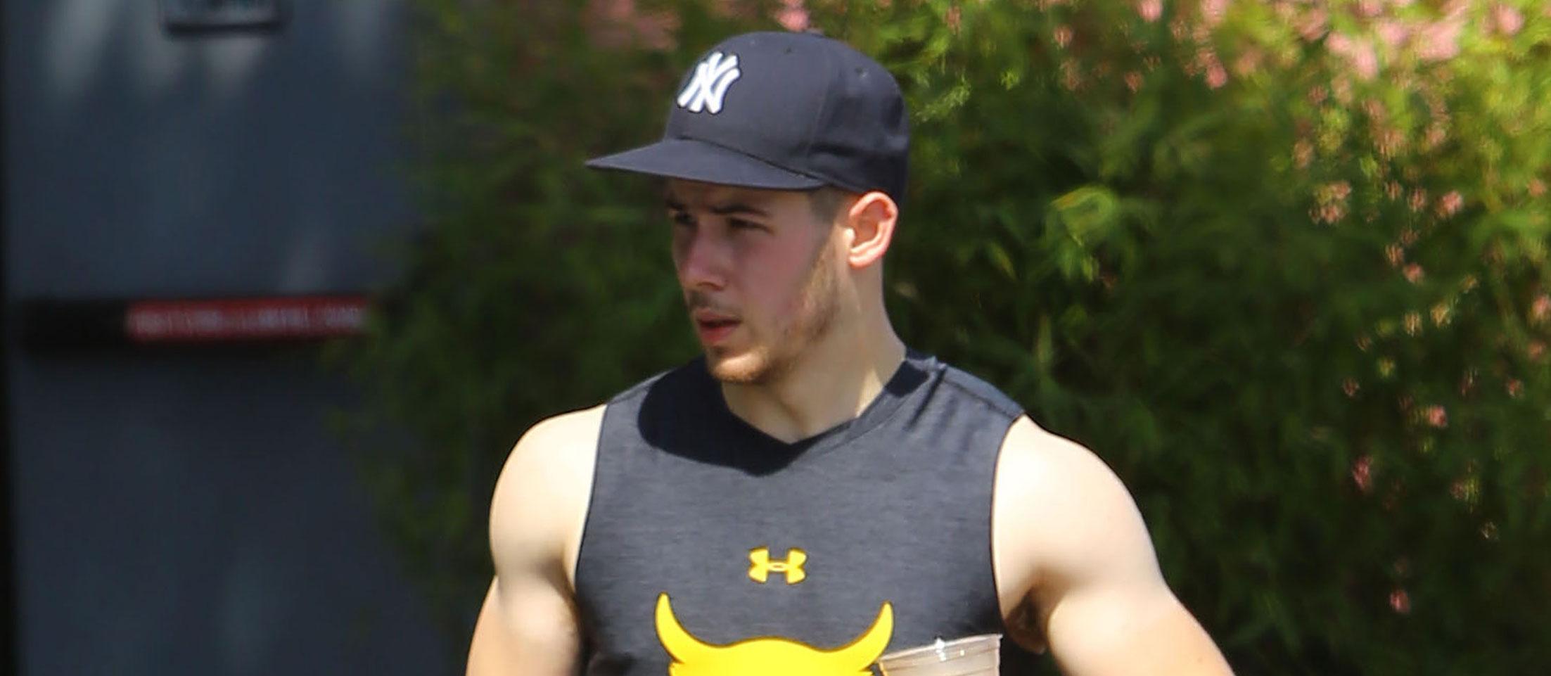 Nick Jonas Biceps Pics