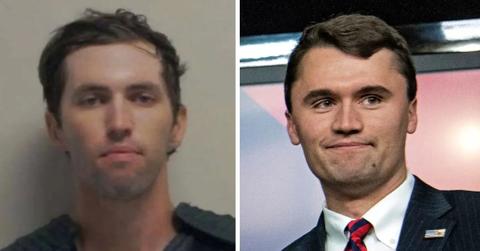 Split photo of Tyler Robinson and Charlie Kirk.