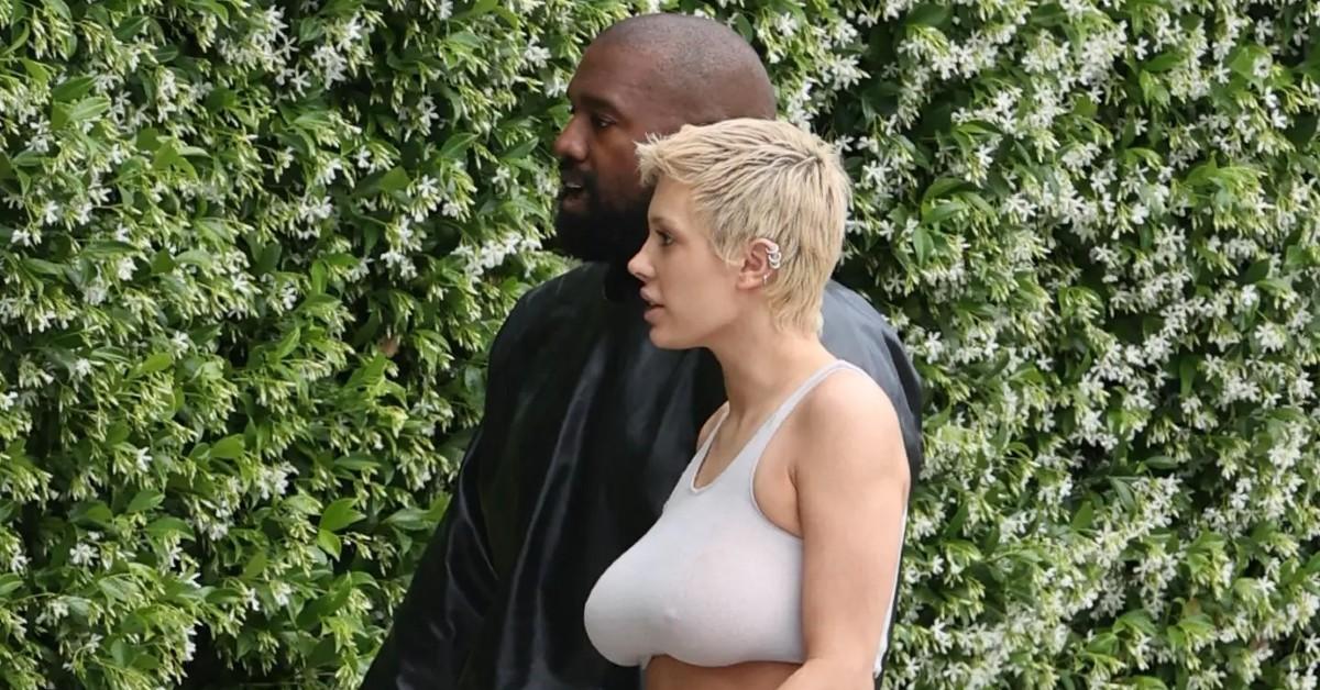 Kanye West's wife Bianca Censori goes braless and flaunts major