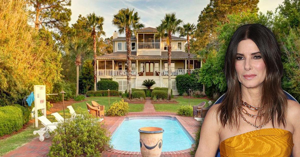 A Sweet Escape: Sandra Bullock's Stunning Two-Residence Georgia Compound Is On The Market For $4.1 Million — See The Gorgeous Interior