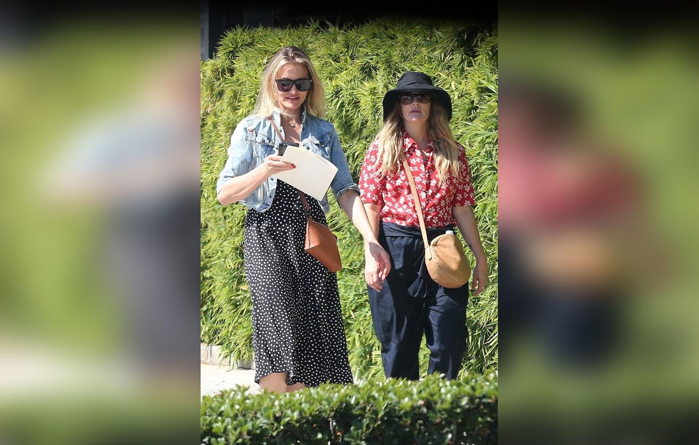 Cameron diaz and drew barrymore get together 10