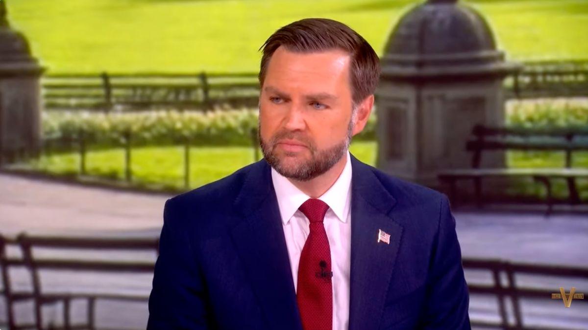 Photo of The vice president was on the show to promote his new book.