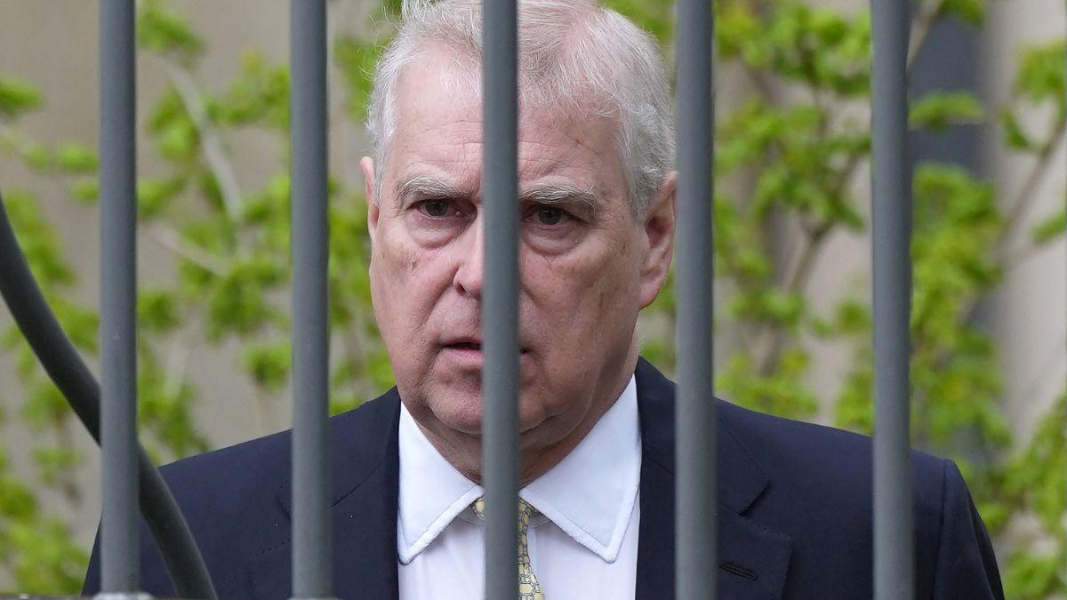 Image of Ex-Prince Andrew was questioned by the police in relation to the Epstein Files.