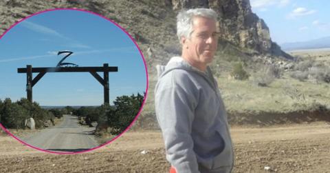 Composite photo of Jeffrey Epstein and Zorro Ranch