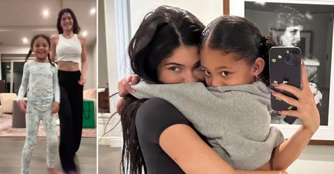 Photos of Kylie Jenner and her daughter, Stormi.