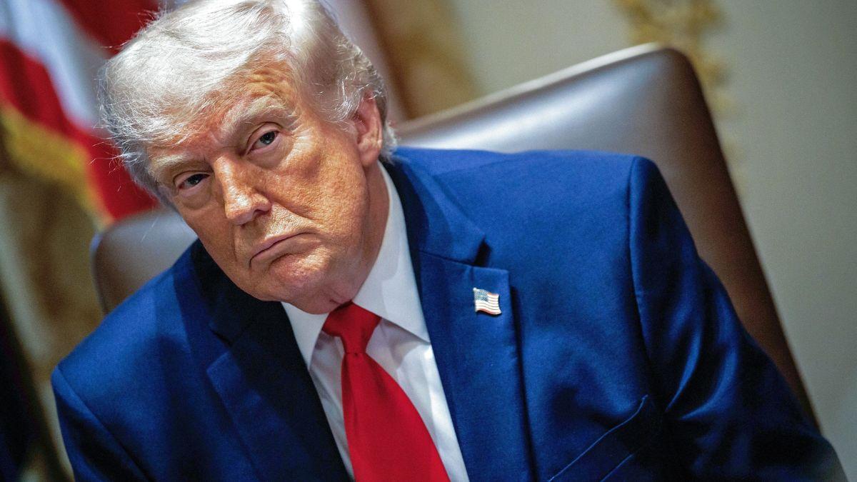 Image of Donald Trump turns 80 on June 14.