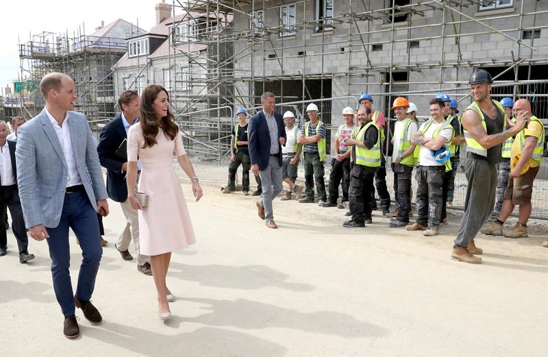 The Duke &amp; Duchess Of Cambridge Visit Cornwall