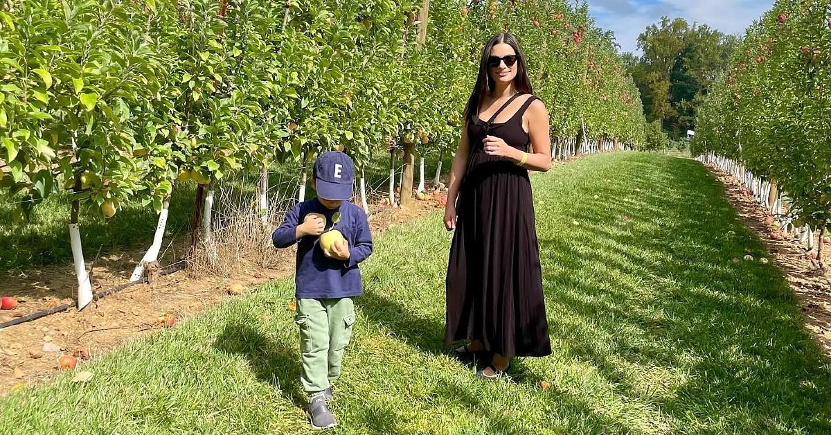image of Lea Michele adores being a mom!