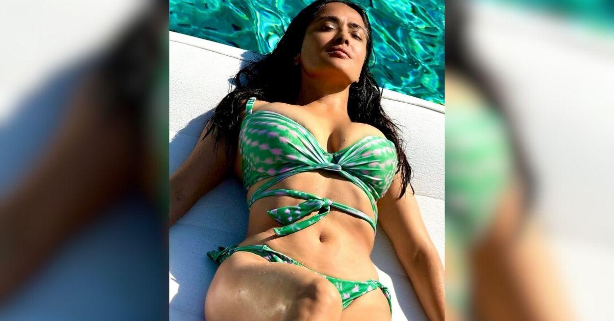 salma hayek thirst trap photos