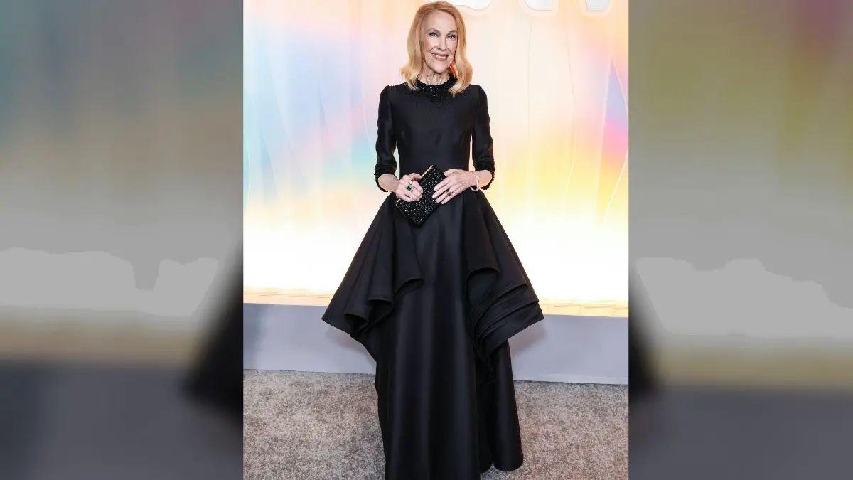 Photo of Catherine O'Hara's last public appearance was at the Emmys in September 2025.